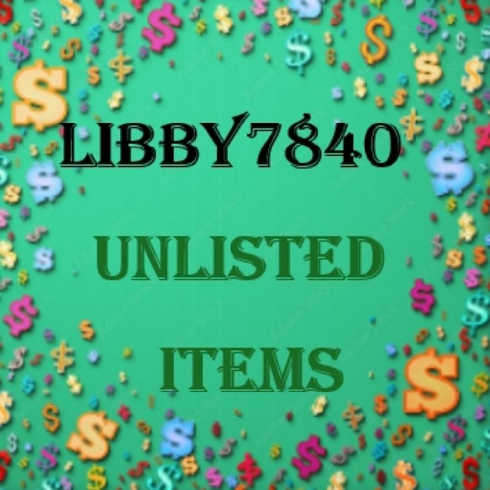 𝗟𝗜𝗕𝗕𝗬'𝗦 𝗨𝗡𝗟𝗜𝗦𝗧𝗘𝗗 𝗜𝗧𝗘𝗠'𝗦